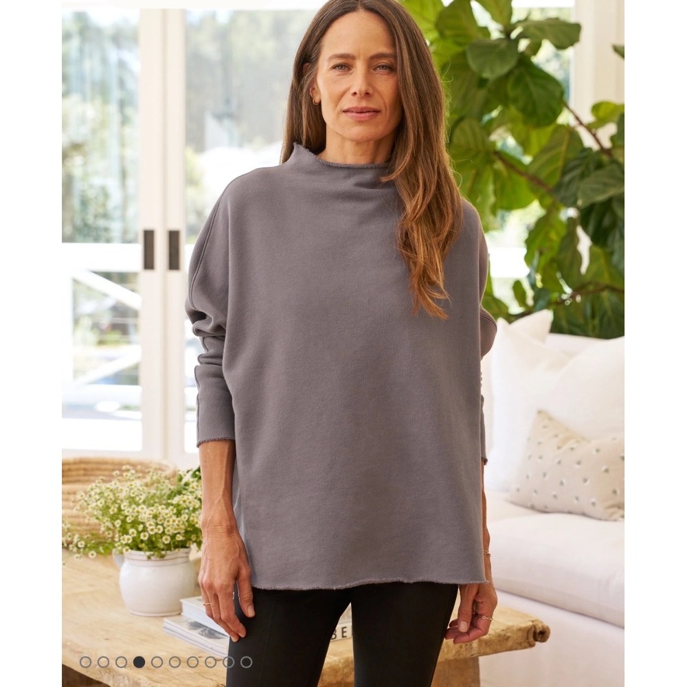 Frank & Eileen Effie Elephant Triple Fleece Funnel Neck Capelet Medium